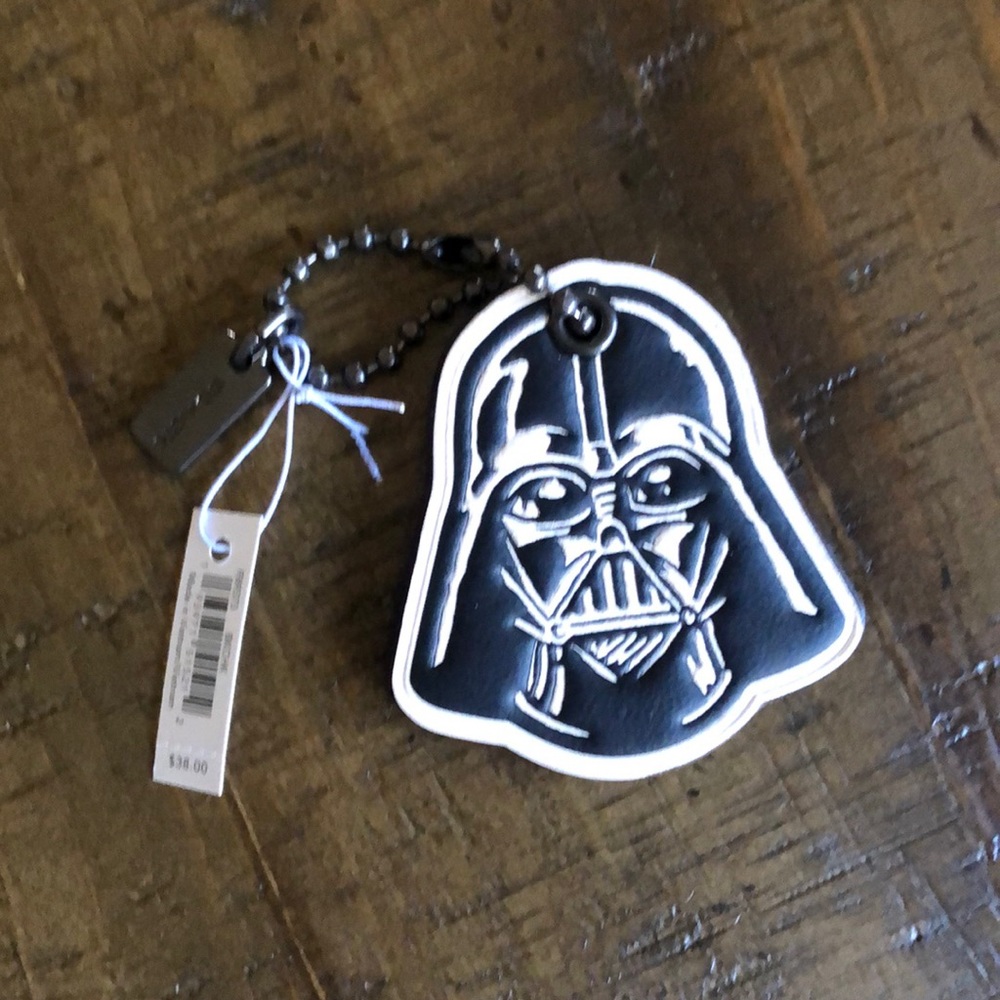 Coach Star Wars Darth Vader bag charm / key ring